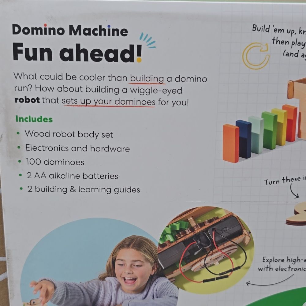 NIB KiwiCo Domino Machine: Educational Science & Engineering - Picture 4 of 7